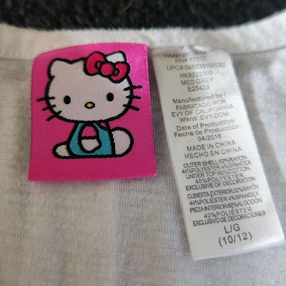 Hello Kitty Y2K Retro Kidcore Layered Top - Picture 6 of 7